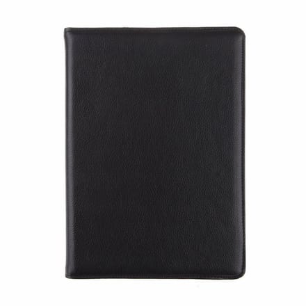 New Age Devi - 360 Draaibare Bookcase geschikt voor iPad 5 2017 iPad 6 2018 tablethoes - Zwart