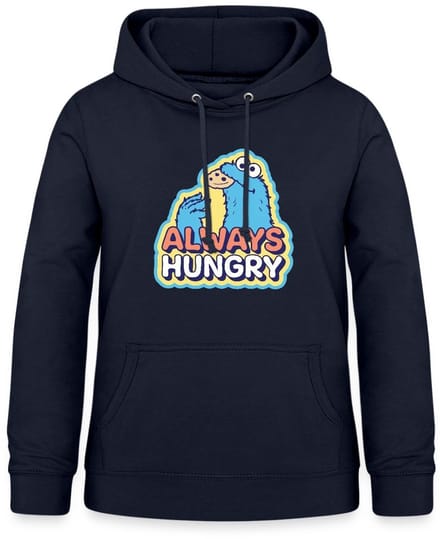 Sesamstraat Koekiemonster Altijd Hongerig Hoodie Dames
