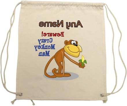 Gepersonaliseerde Tas - Unieke Cadeau - Spullen Opbergen - Met Eigen Tekst - Niet Gespecificeerd - Wit