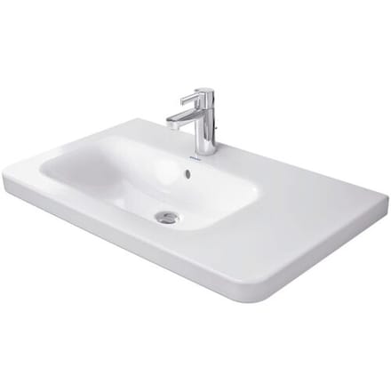 Duravit DuraStyle furniture washbasin 80 cm asymmetric, basin on the left