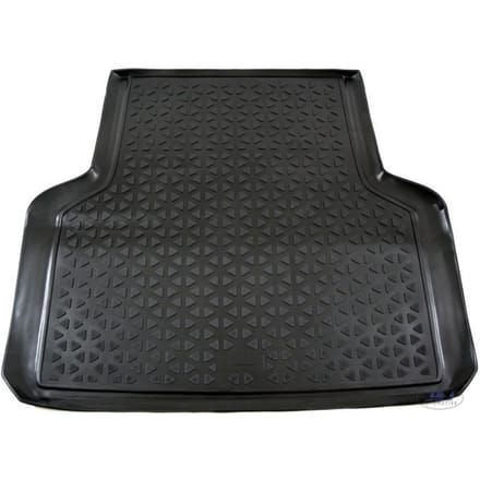 Tapis De Coffre - SCOUTT - Mitsubishi L-200 2005-2015 - Caoutchouc TPE - Antidérapant - Imperméable noir