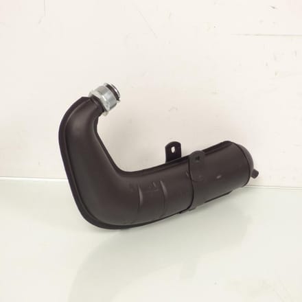 Pot d'échappement noir type banane pour mobylette MBK 51 silencieux cyclomoteur