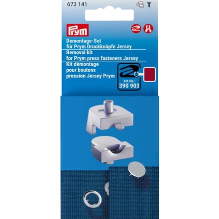 PRYM Demontage-set drukknopen Jersey 8+10mm 673141 - Aannaaiknopen - Prym
