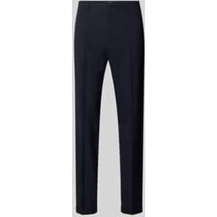 Slim fit stoffen broek Met viscose Model 'MAliam'