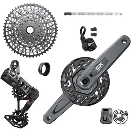 Volledige groep Sram GX T-TYPE EAGLE E-MTB AXS BOSCH ISIS 160 MM 36D (10-52)