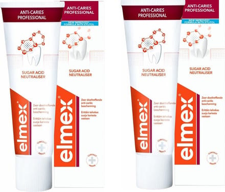 Elmex Tandpasta Anti-Cariës Professional 2 x 75 ml