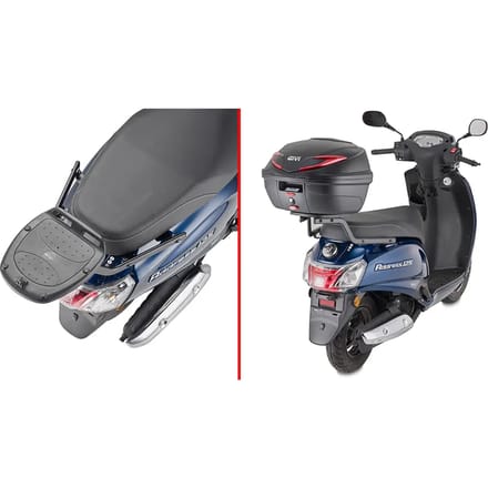 Topkoffer draaitafel Givi Suzuki 125