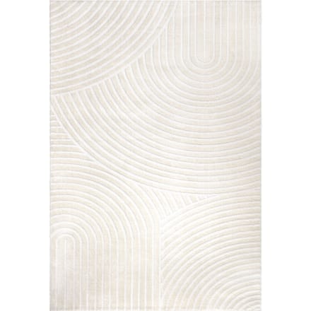 Modern tapijt Lusenta beige 80x150 cm