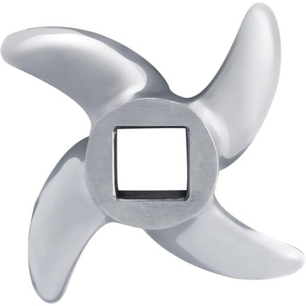 1 stuks roestvrijstalen vleesmolenmes vervangende accessoires (32#) gray