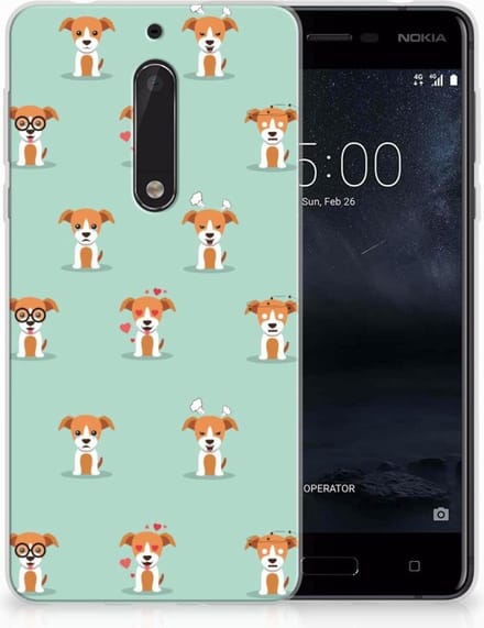 Nokia 5 TPU Hoesje Pups