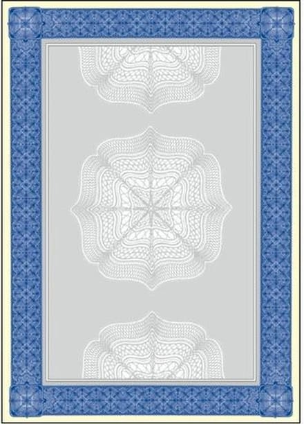 Sigel designpapier - A4 - waardepapier blauw - 185 grams - 20 vel - SI-DP490
