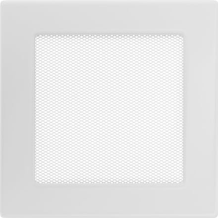 Open haard rooster 17x17 - Wit haardaccessoire