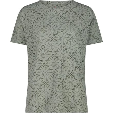 T-shirt in gewassen jersey met print vrouw CMP