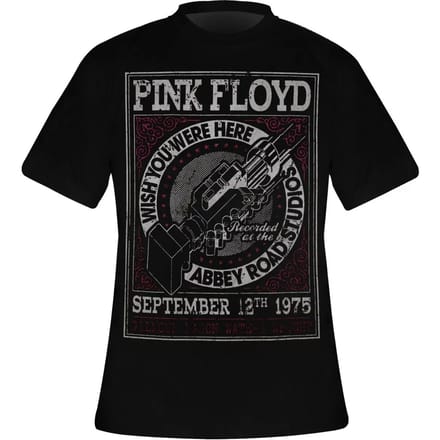 T-shirt Rock à Gogo Pink Floyd - Abbey Road Studios