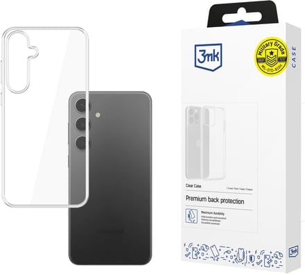 3Mk Clear Case Cover Voor Samsung Galaxy S25 Transparant Beschermend Tpu