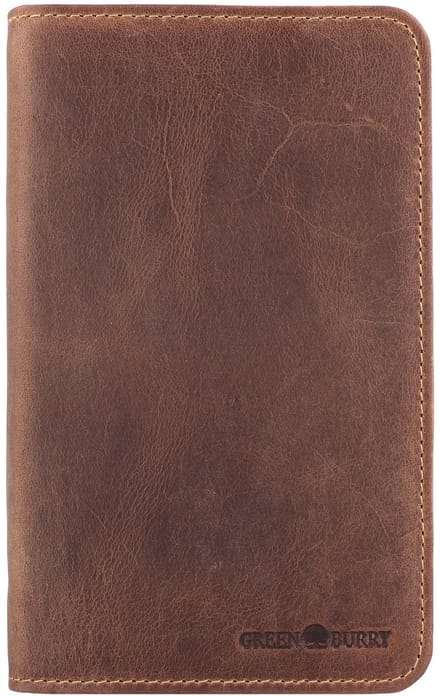 Vintage Pen Etui - Leer