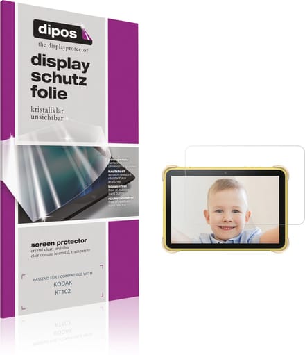 dipos – 2x Beschermfolie geschikt voor KODAK KT102 | Krasbestendige & heldere Screenprotector Ultra-Thin