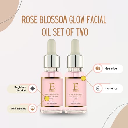 ErthSkin London 2x Rozenbloesem Glow Gezichtsolie 1