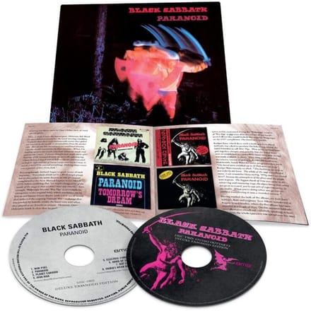 Black Sabbath CD - Paranoid - voor Geen - standaard