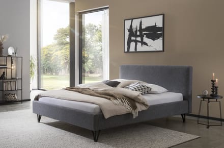 Bed Box Wonen Gestoffeerd bed Torino 180x210