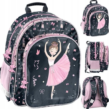 Leuke Schooltas Balet Danseres voor Meisjes - Klas 1
