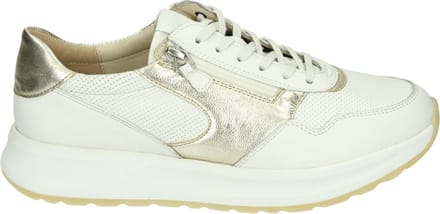 Sioux - SUNIVLA-700-J - Lage sneakersDames sneakers - Kleur: Wit/beige - Maat: 41