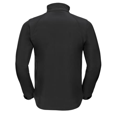 Russell Heren Soft Shell-jasje (Zwart)