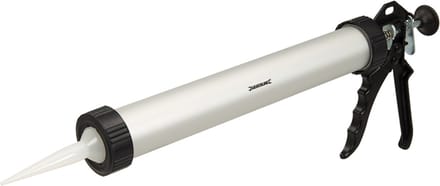 Silverline Kitpistool - Metalen constructie - 600 ml - Voor siliconenkit en standaard patronen