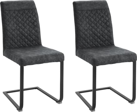 Willy-Stoel - 2 Pack - Antraciet