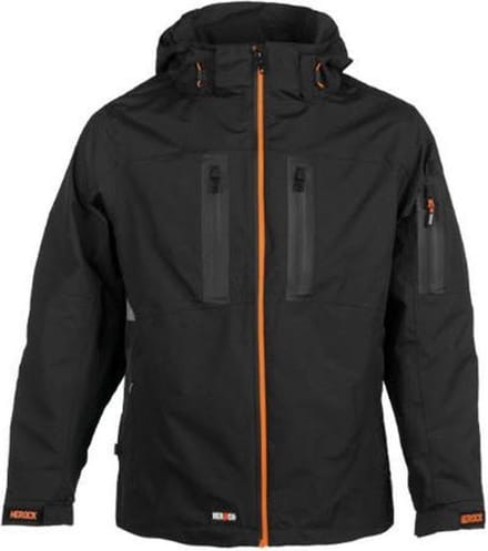 Herock Aspen Regenjas - Zwart - Maat XL - Experts