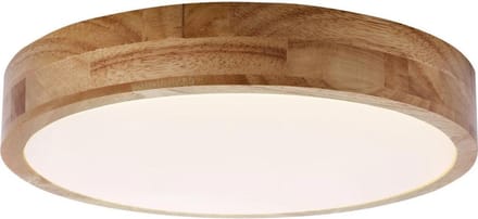 Brilliant Plafondlamp Slimline Hout ⌀49cm 60w