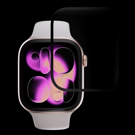 Cazy screenprotector geschikt voor Apple Watch 42mm - 2 stuks - Gehard Glas