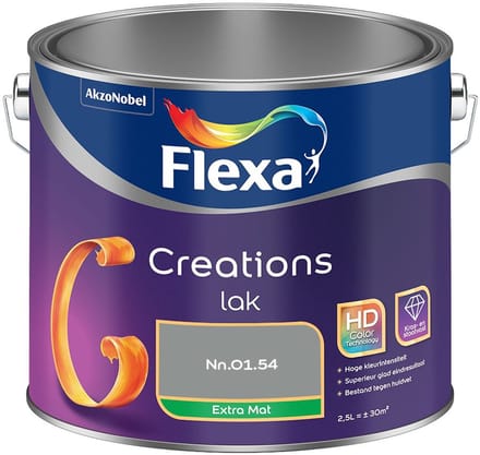Flexa - Creations Lak Extra Mat - Nn.01.54 - Mengverf - 2,5 L