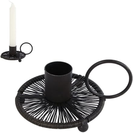 Gifts Amsterdam draad kandelaar metaal 11x85x2