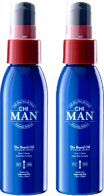 CHI MAN - The Beard Oil - Smooth Soft Beard - 2 x 59ml