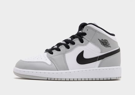 Jordan Air 1 Mid Junior - Wit, Wit 36.5