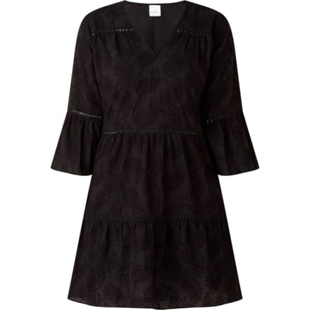 Beachlife Black Embroidery jurkje - dames - Maat L/XL