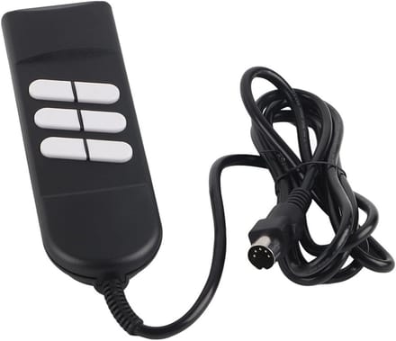 6 Button Sofa Controller Hand Switch voor Verstelbare Bedden en Meubels, 5 Pin Bed Remote Control en Zonligbed Vervanging