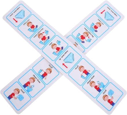Visueel Schema - Zindelijkheid Stickers - Kind Ontwikkeling - Interactieve Tool - 51x10cm - Multi