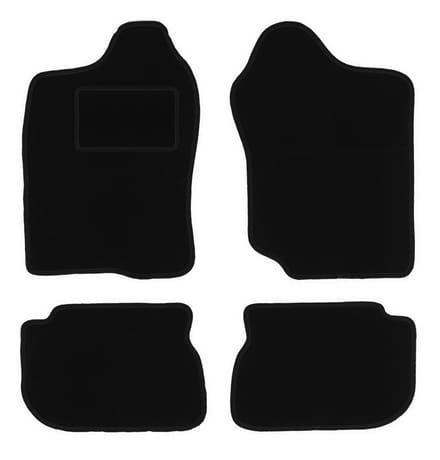 Zwarte veloursmatten voor: Suzuki Jimny SUV (1998-2007)