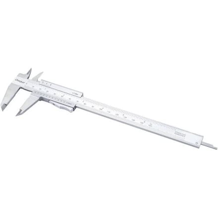 Dasqua 1801-0810 Monoblock-schuifmaat met duimklem 150 mm RVS 1 stuk(s)