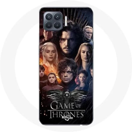 Coque - Game of Thrones - Oppo A93 - Rigide - Logo Aigle Gris - Protection Adulte