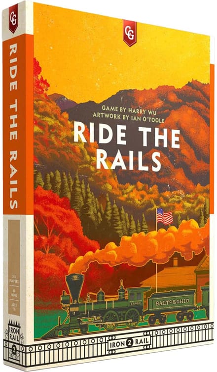 Iron Rail: Ride the Rails - Bordspel (ENG)