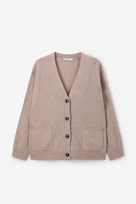 Sissy-Boy - Beige vest met V-hals
