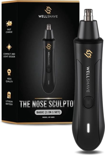 Neustrimmer Basic - Neushaar trimmer - Gezichtsverzorging - USB oplaadbaar - 166 cm - null