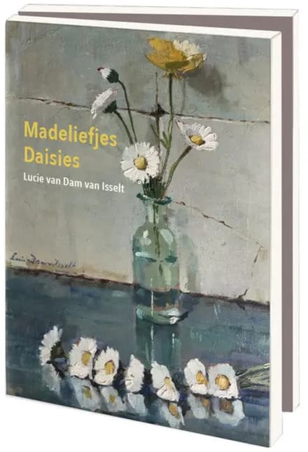 Kaartenmapje met env, klein: Madeliefjes, Lucie van Dam van Isselt