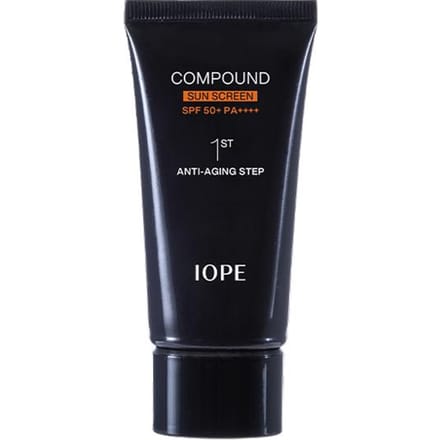 [IOPE] Men Compound Sun Screen SPF 50+ PA++++ 50ml black