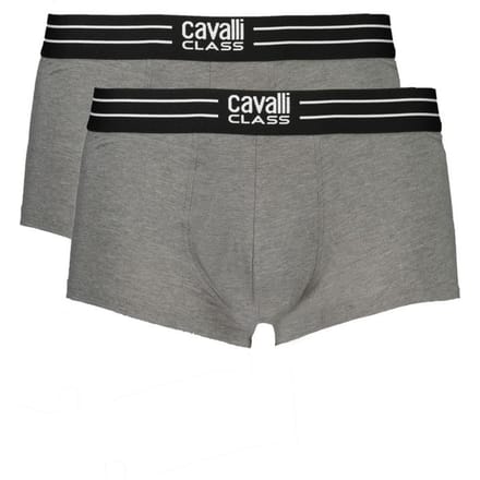 CAVALLI CLASS Boxers 2-Pack Grijs Maat L