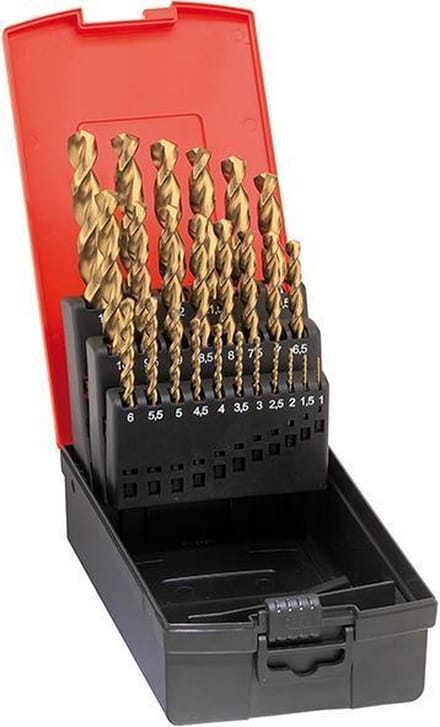 Spiraalb.set D338 HSSE FU1-10,5mm gesl.TiN FORMAT