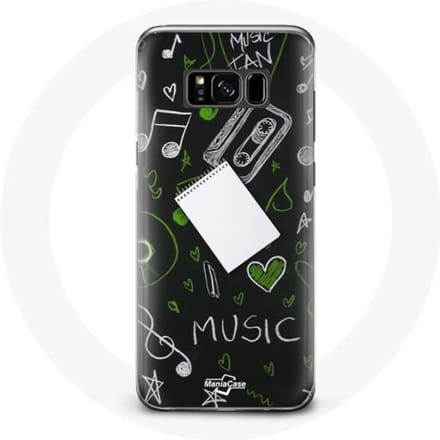 Case voor Samsung Galaxy S8 Muziek-solsleutel